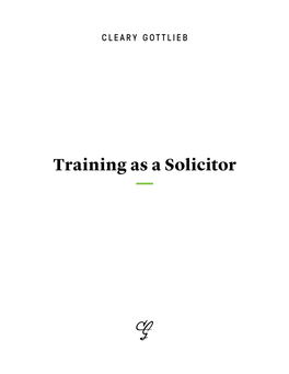 Training As a Solicitor London Brussels Cologne Paris Frankfurt Milan