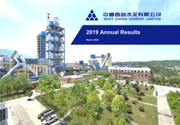 March 2020 2019 Annual Results Presentation