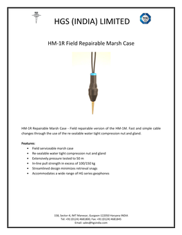 HM-1R Field Repairable Marsh Case