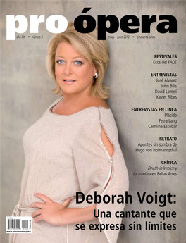 Deborah Voigt: Una Cantante Que