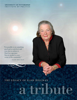 The Legacy of Elsie Hillman