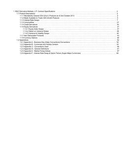 1. BGC Derivative Markets, L.P. Contract Specifications