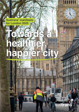 Sustrans' Manifesto for London 2020