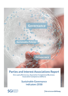 Parties and Interest Associations Report Intra-Party Democracy, Association Competence (Business), Association Competence (Others) M O C