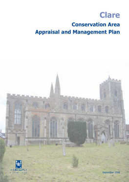 Conservation Area Appraisal and Management Plan