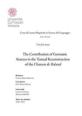 Tesi Di Laurea