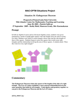 Pythagorean Theorem