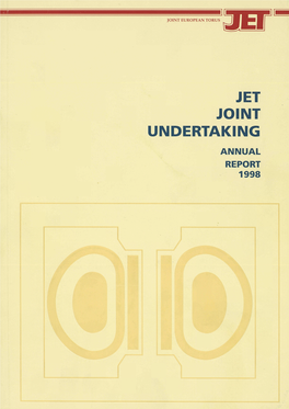 JET JOINT UNDERTAKING : Annual Report 1998