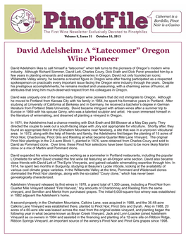 Pinotfile Vol 9 Issue 31