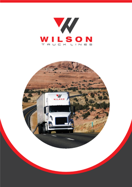 Congratulations to Wilson's Truck Lines