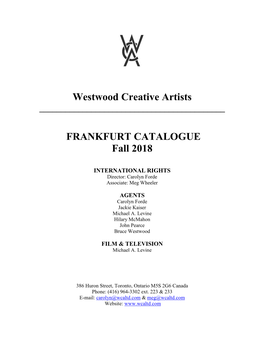 Westwood Creative Artists ______