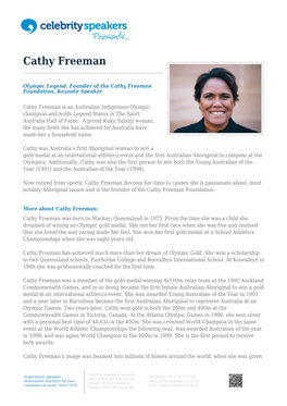 Cathy Freeman