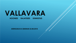 Arengukava Seminar 23.08.2018 Koolid