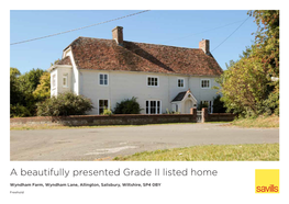 A Beautifully Presented Grade II Listed Home