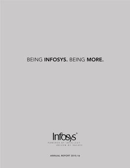 Infosys Annual Report 2015-16