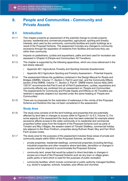 8. People and Communities - Community and Private Assets