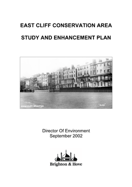 East Cliff Conservation Area Study and Enhancement Plan