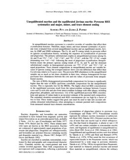 Unequilibrated Eucrites and the Equilibrated Juvinas Eucrite: Pyroxene REE Systematics and Major, Minor, and Trace Element Zoning