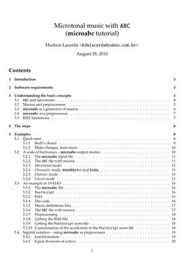 Microtonal Music with ABC (Microabc Tutorial)