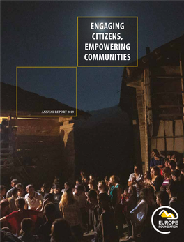 Engaging Citizens, Empowering Communities