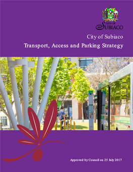 City of Subiaco Transport, Access and Parking Strategy