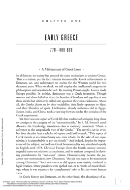 Early Greece