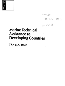 Marine Technical Developing Countries