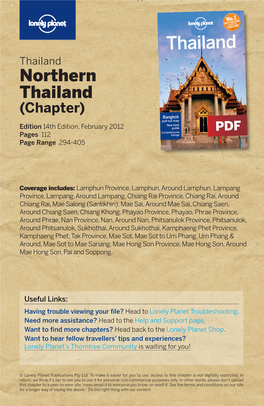 Northern Thailand (Chapter)