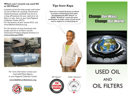 Used Oil Oil Filters
