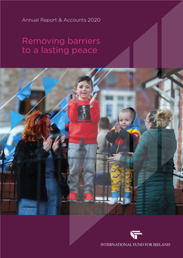 Removing Barriers to a Lasting Peace OUR KEY PRIORITIES