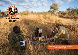 Painted Dog Conservation Annual Report 2018