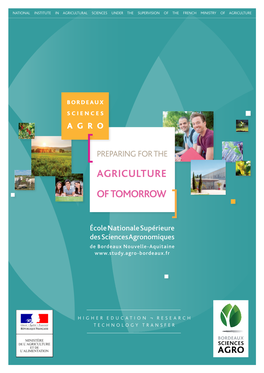 Agriculture of Tomorrow