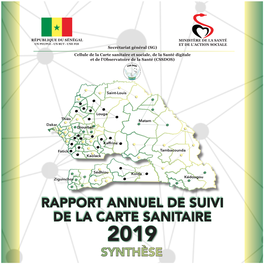 Rapport Annuel De Suivi De La Carte Sanitaire 2019 – Synthèse