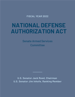 National Defense Authorization Act