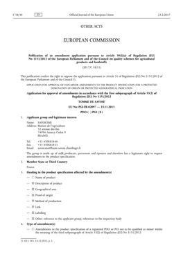 A) of Regulation (EU) No 1151 /2012 of the European Parliament and of the Council on Quality Schemes for Agricultural Products and Foodstuffs (2017/C 58/11