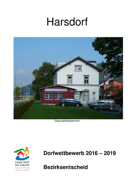 Hand-Out Für Bezirksentscheid Zum Dorfwettbewerb2017-Stmq