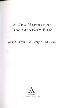 Jack C. Ellis and Betsy A. Mclane