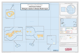 American Samoa Delegate Amata Coleman Radewagen Swains Island