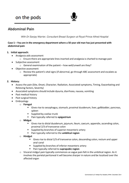 Abdominal Pain