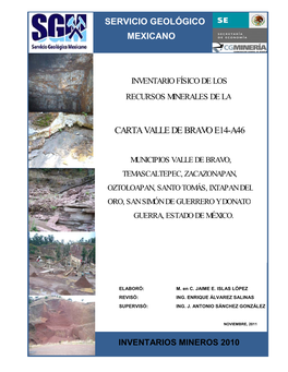 Carta Valle De Bravo E14-A46