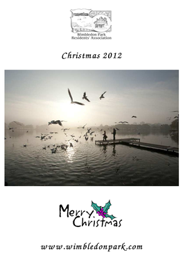 Xmas Newsletter 2012