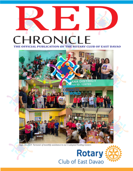 The Official Publication of the Rotary Club of East Davao