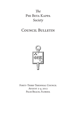 Council Bulletin