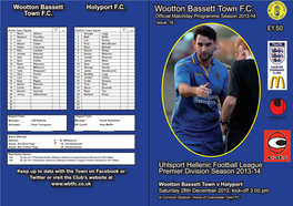 Wootton Bassett Town F.C. Town F.C