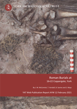 Roman Burials at 16-22 Coppergate, York