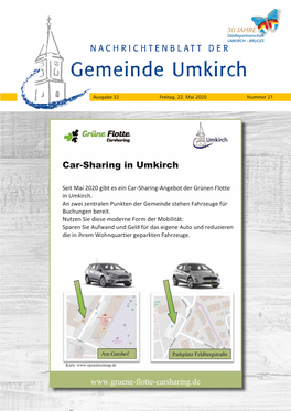 Car-Sharing in Umkirch