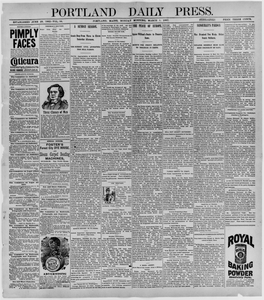 Portland Daily Press: March 1, 1897