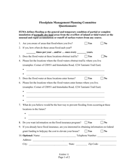 Page 1 of 2 QUESTIONAIRE SUMMARY STATISTICS – 11-8-07