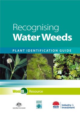 Recognising Water Weeds