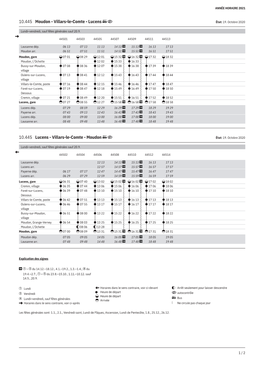 10.445 Moudon - Villars-Le-Comte - Lucens État: 19